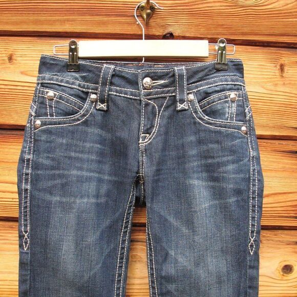 Rock Revival Boot Capris Jeans Cropped - Picture 4 of 9